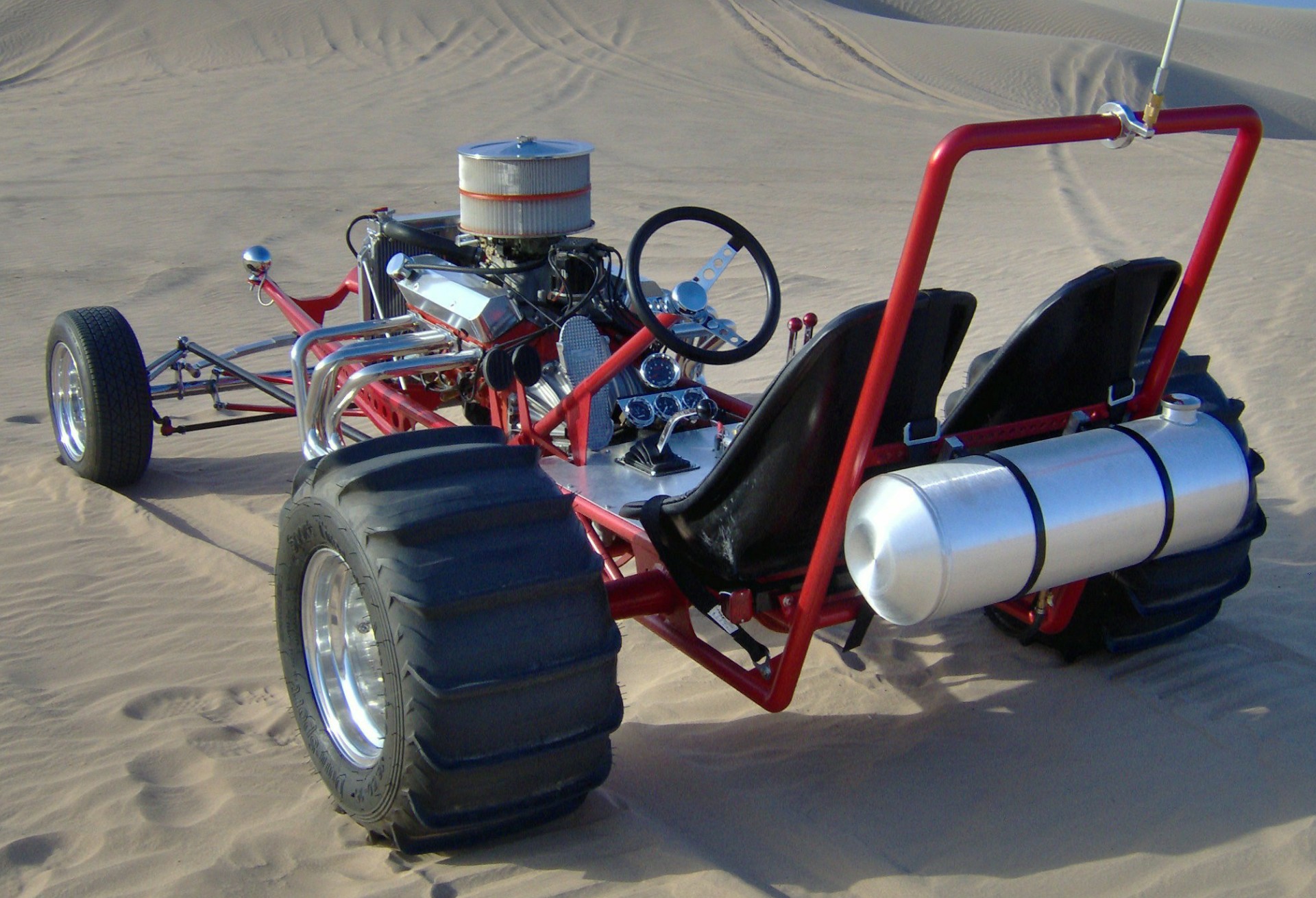 water pumper dune buggy